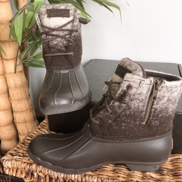 sperry ombre duck boots